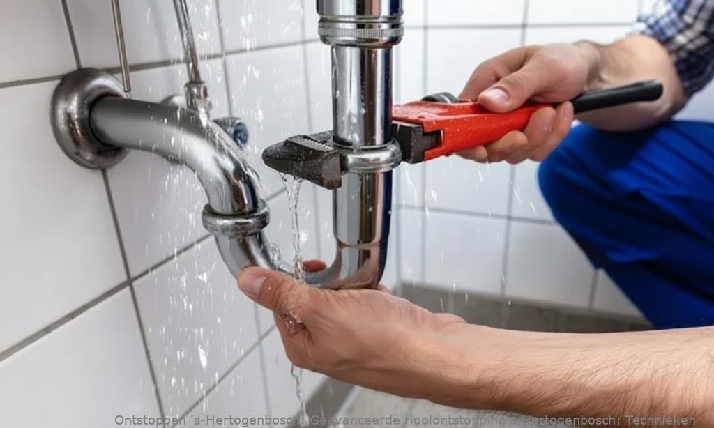 Geavanceerde rioolontstopping s-Hertogenbosch: Technieken