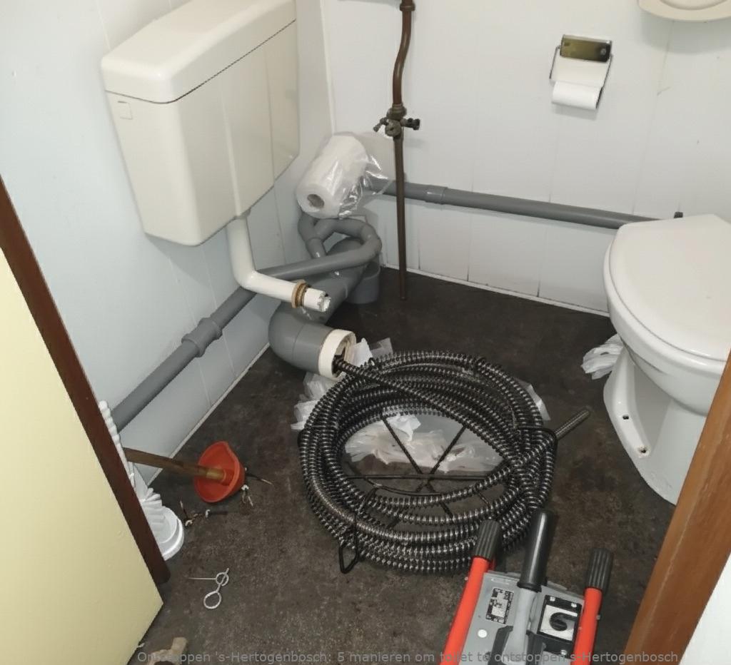 5 manieren om toilet te ontstoppen s-Hertogenbosch