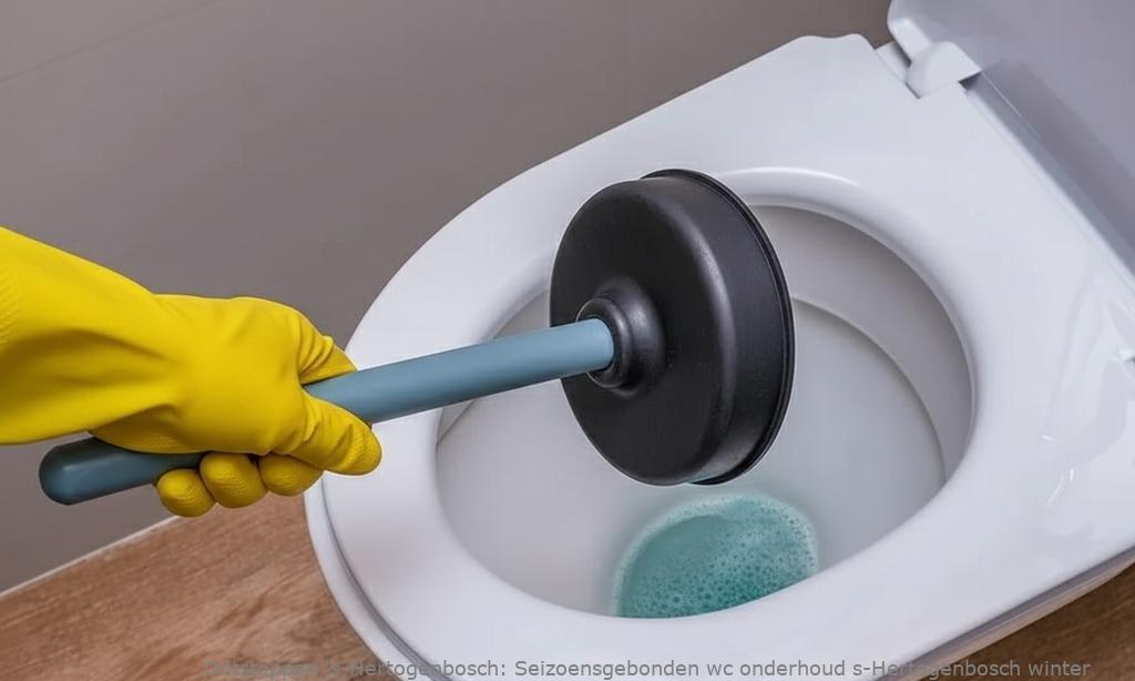 Seizoensgebonden wc onderhoud s-Hertogenbosch winter