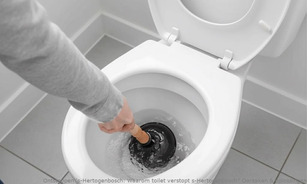 Waarom toilet verstopt s-Hertogenbosch? Oorzaken & oplossingen